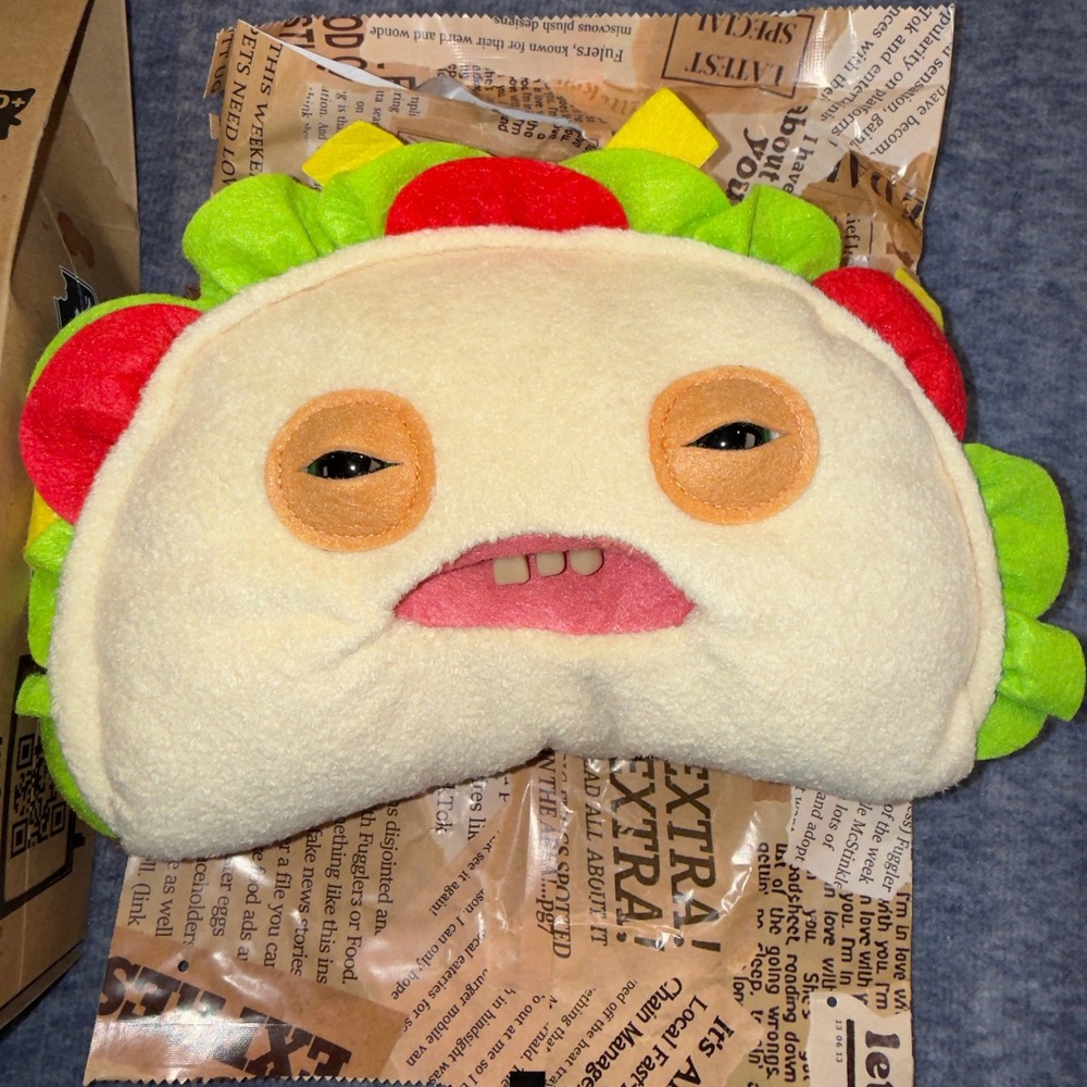 Zuru Fuggler Fuggalicious Taco Plush Monster Walmart Exclusive Funny Ugly Toy
